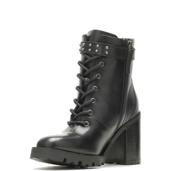 Harley-Davidson Womens Adina Lace Black Boots (NWT) - Picture 5 of 7